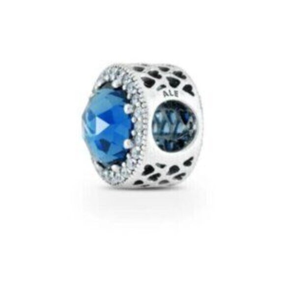 Pandora sparkling dark blue charm - Picture 4 of 4